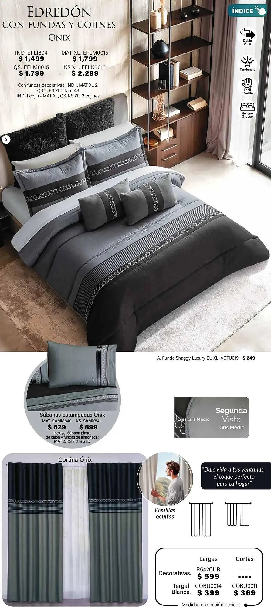 Catálogo de Catálogo Colchas Concord 1 de noviembre al 1 de febrero 2026 - Pagina 108