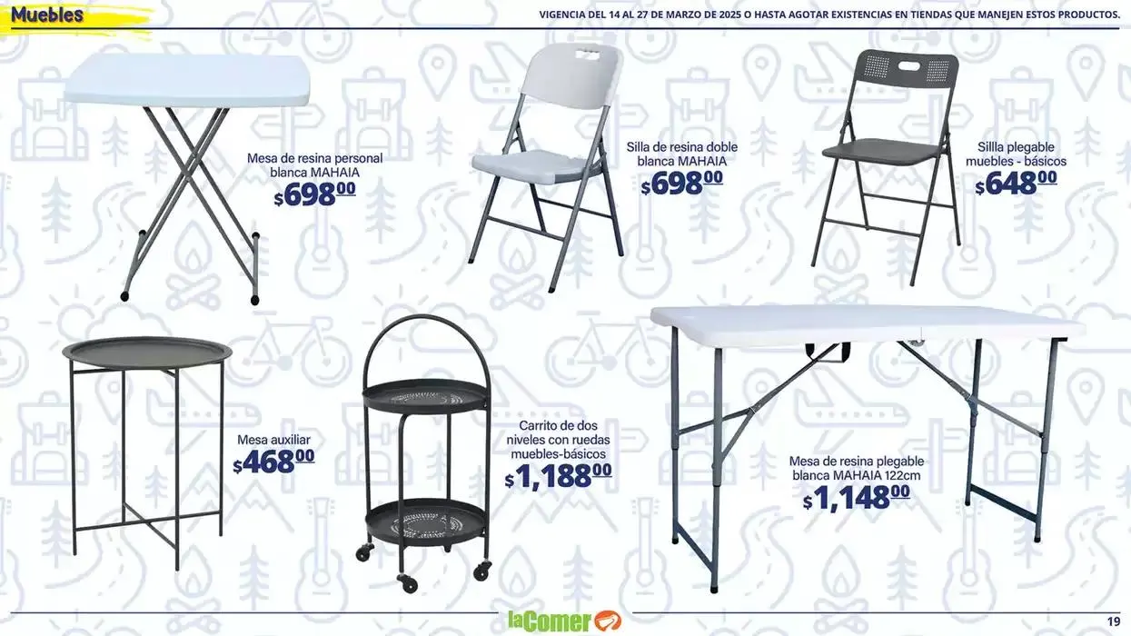 Catálogo de Vacaciones La Comer 14 de marzo al 27 de marzo 2025 - Pagina 19