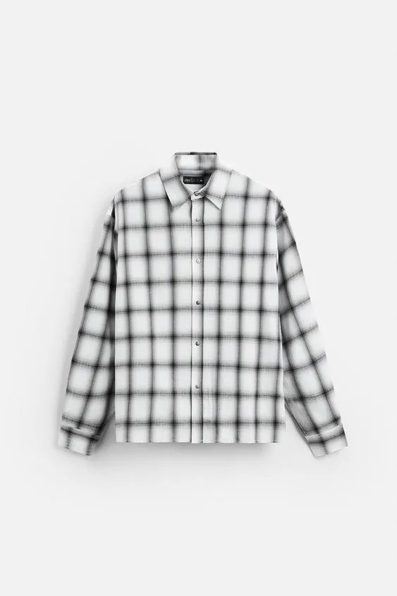 CAMISA RELAXED FIT CUADROS
