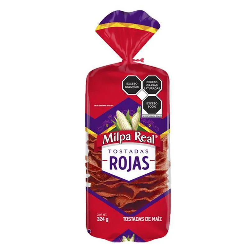 Tostada Roja Ondula 27p 324 Gr