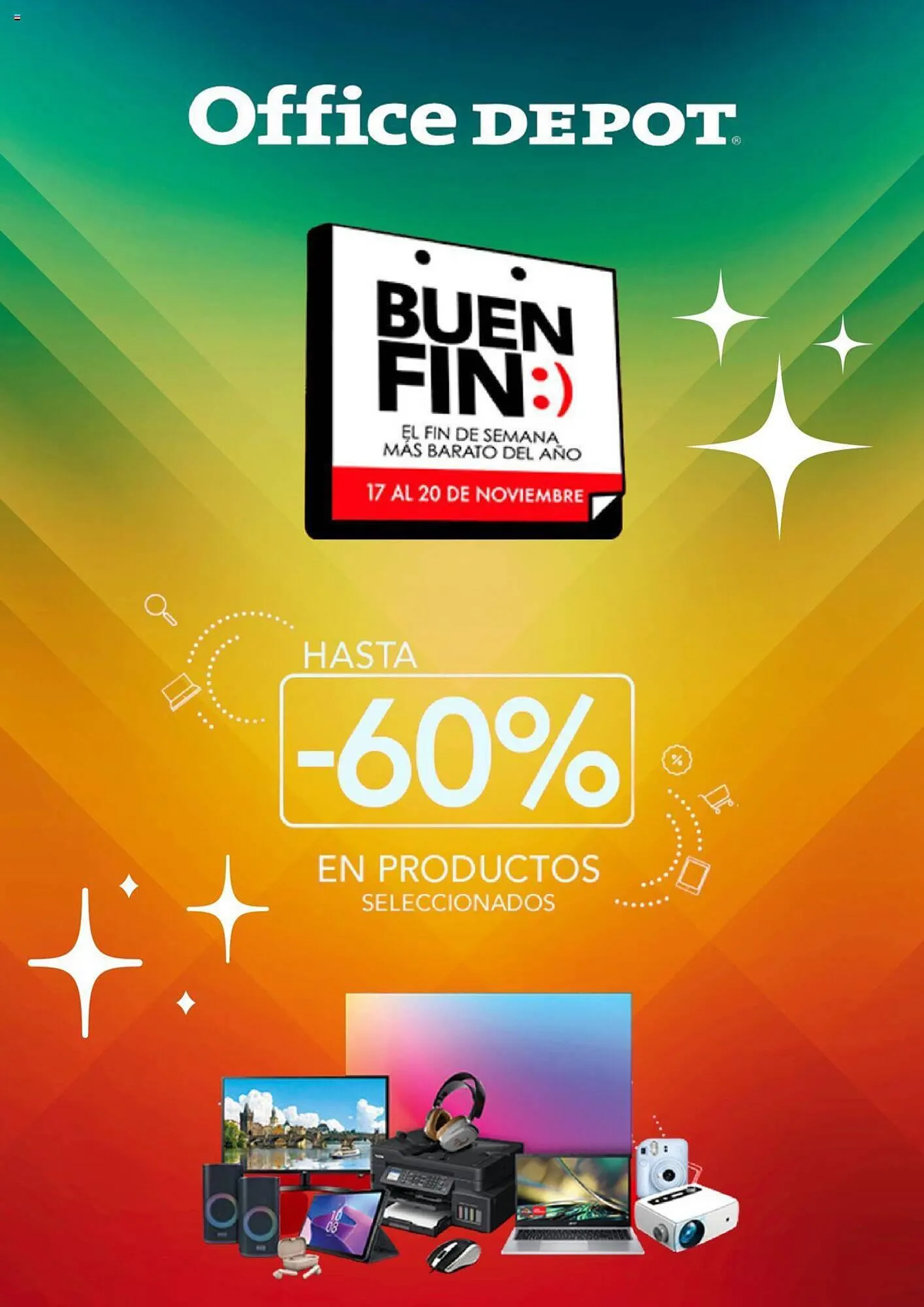 Catálogo de Catálogo Office Depot 17 de noviembre al 20 de noviembre 2023 - Pagina 1