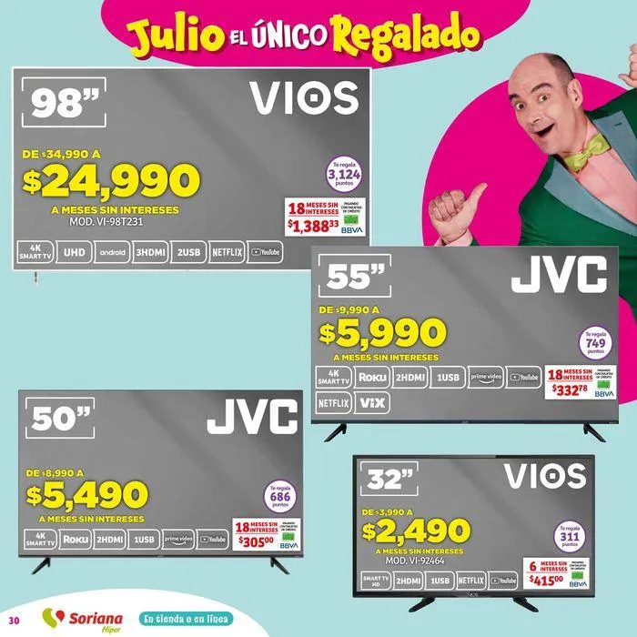 Catálogo de Julio Regalado Híper 7 de junio al 12 de junio 2024 - Pagina 30