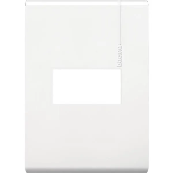 Placa 1 módulo blanco modus pro con Chasis Bticino E5N1PTL