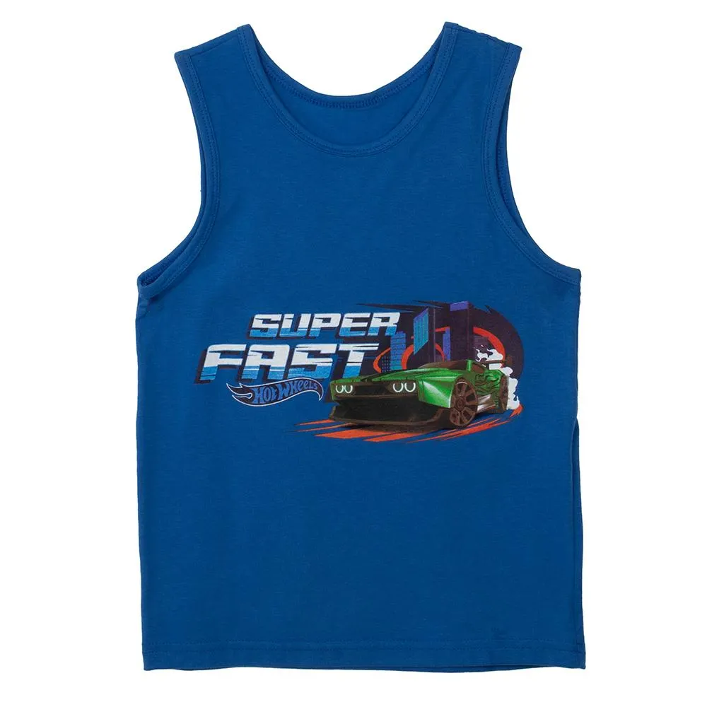 Camiseta Hot Wheels Niño Estampado Frontal