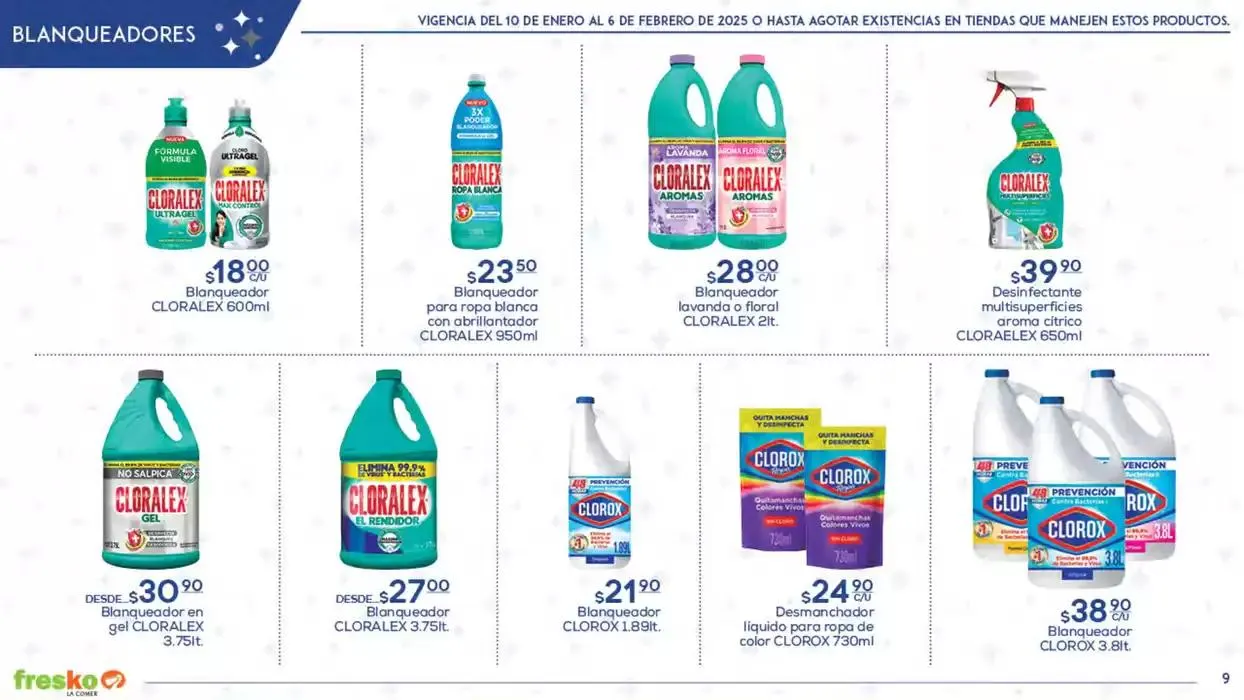 Catálogo de Limpieza - Fresko 10 de enero al 6 de febrero 2025 - Pagina 9