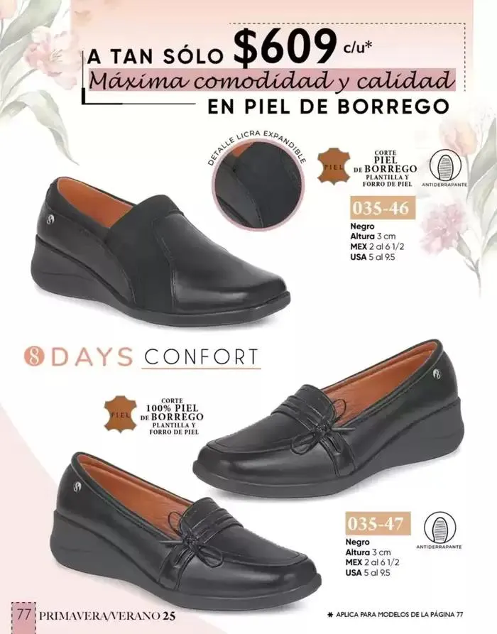 Catálogo de Catálogo Cklass Confort Primavera Verano 2025 México 8 de enero al 30 de junio 2025 - Pagina 75