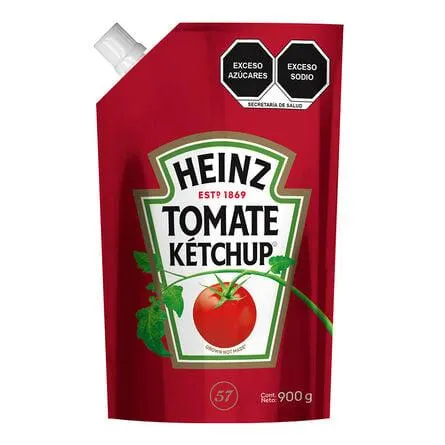 Ketchup Heinz Doy Pack 900 Gr Bolsa