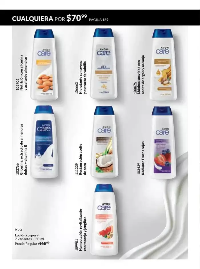 Catálogo de Avon COSMÉTICOS C7 17 de marzo al 7 de julio 2025 - Pagina 169
