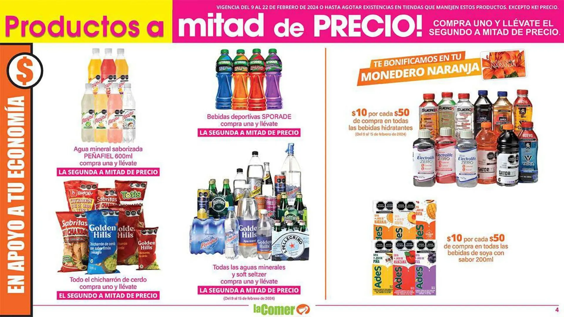 Catálogo de Catálogo La Comer 9 de febrero al 22 de febrero 2024 - Pagina 4