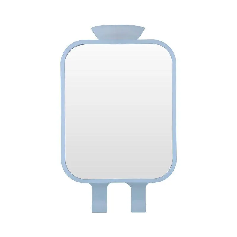 Espejo De Ducha Con Ventosa Plástico 12x20 cm