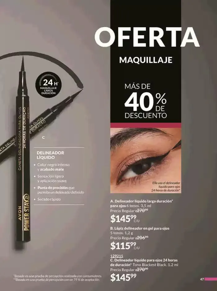 Catálogo de Avon COSMÉTICOS C3 3 de enero al 3 de febrero 2025 - Pagina 47