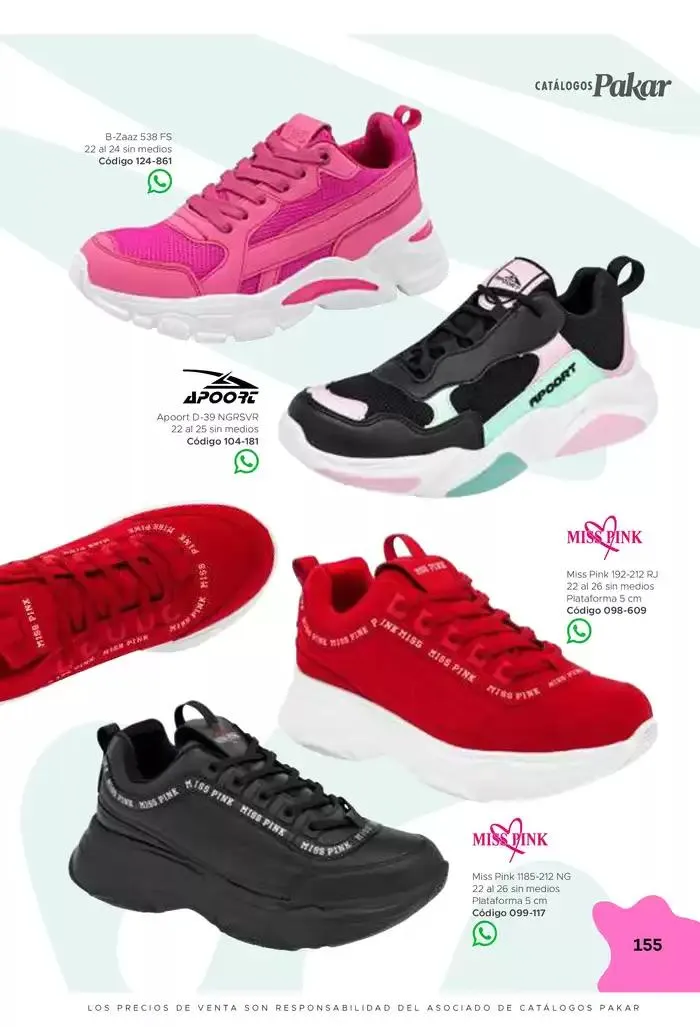 Catálogo de Pakar Casual 31 de enero al 31 de agosto 2025 - Pagina 155