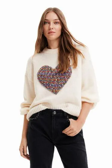 Jersey oversize corazón