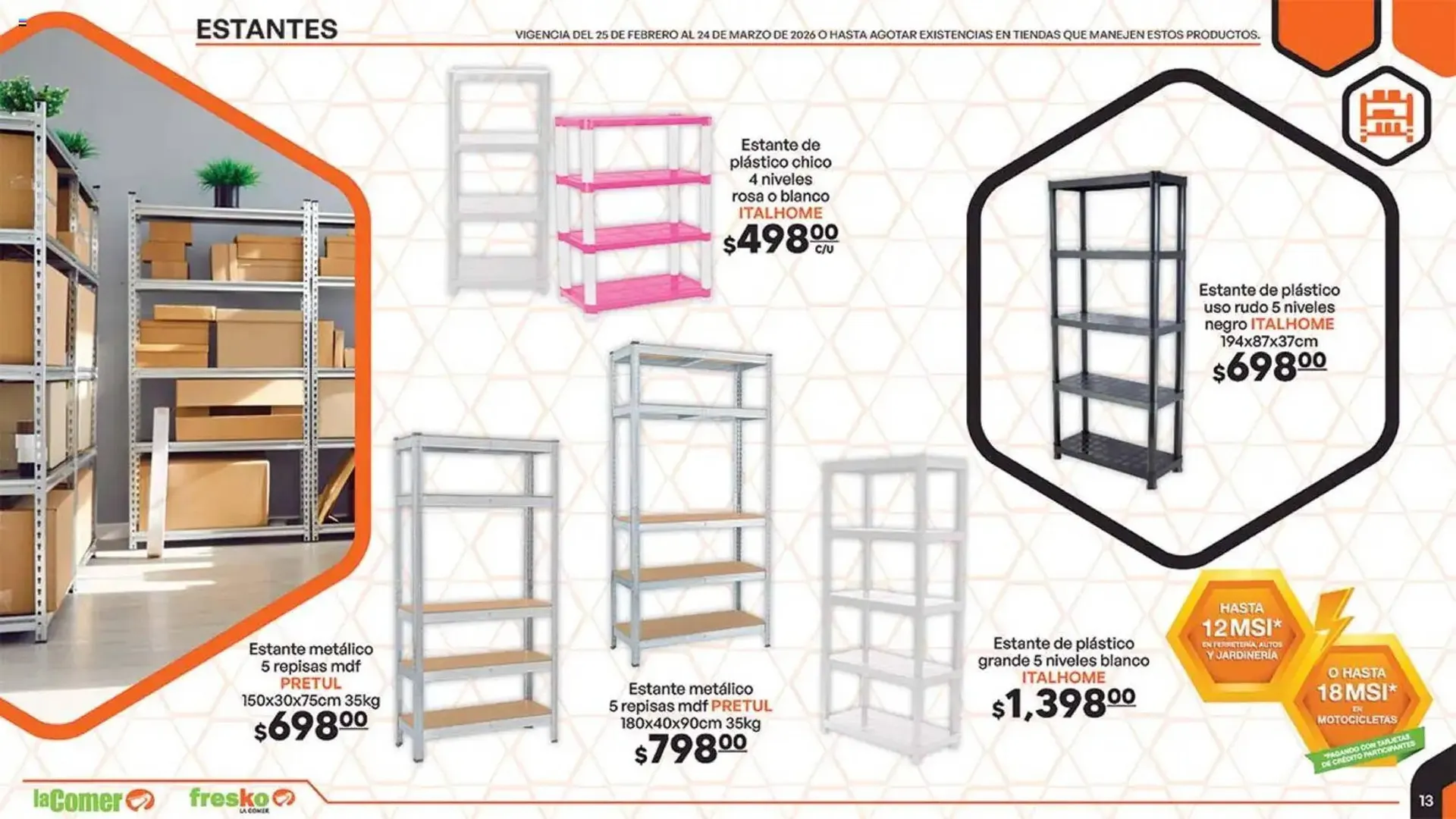 Catálogo de Folleto La Comer 25 de febrero al 24 de marzo 2026 - Pagina 13