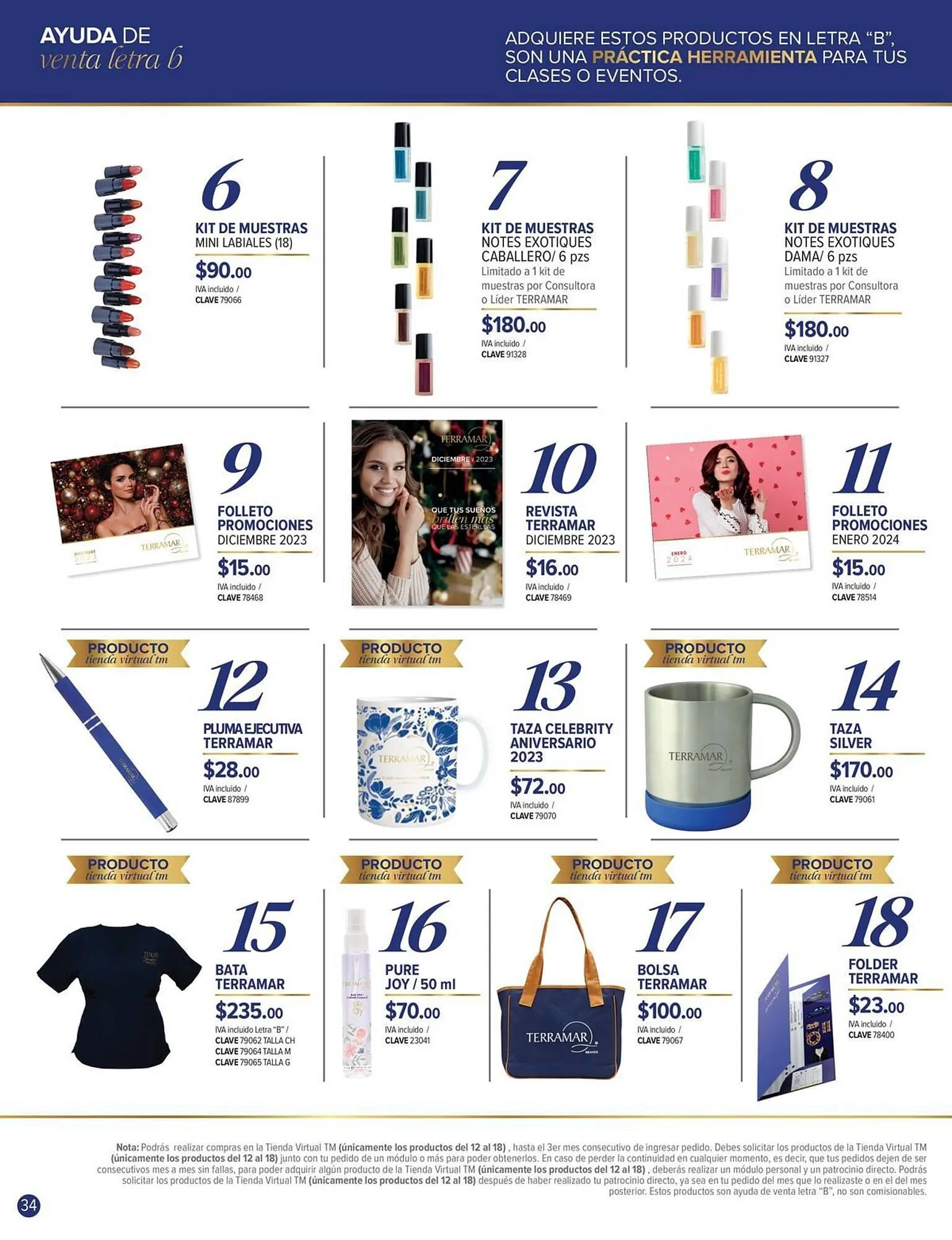 Catálogo de Catálogo Terramar Brands 4 de diciembre al 31 de diciembre 2023 - Pagina 34