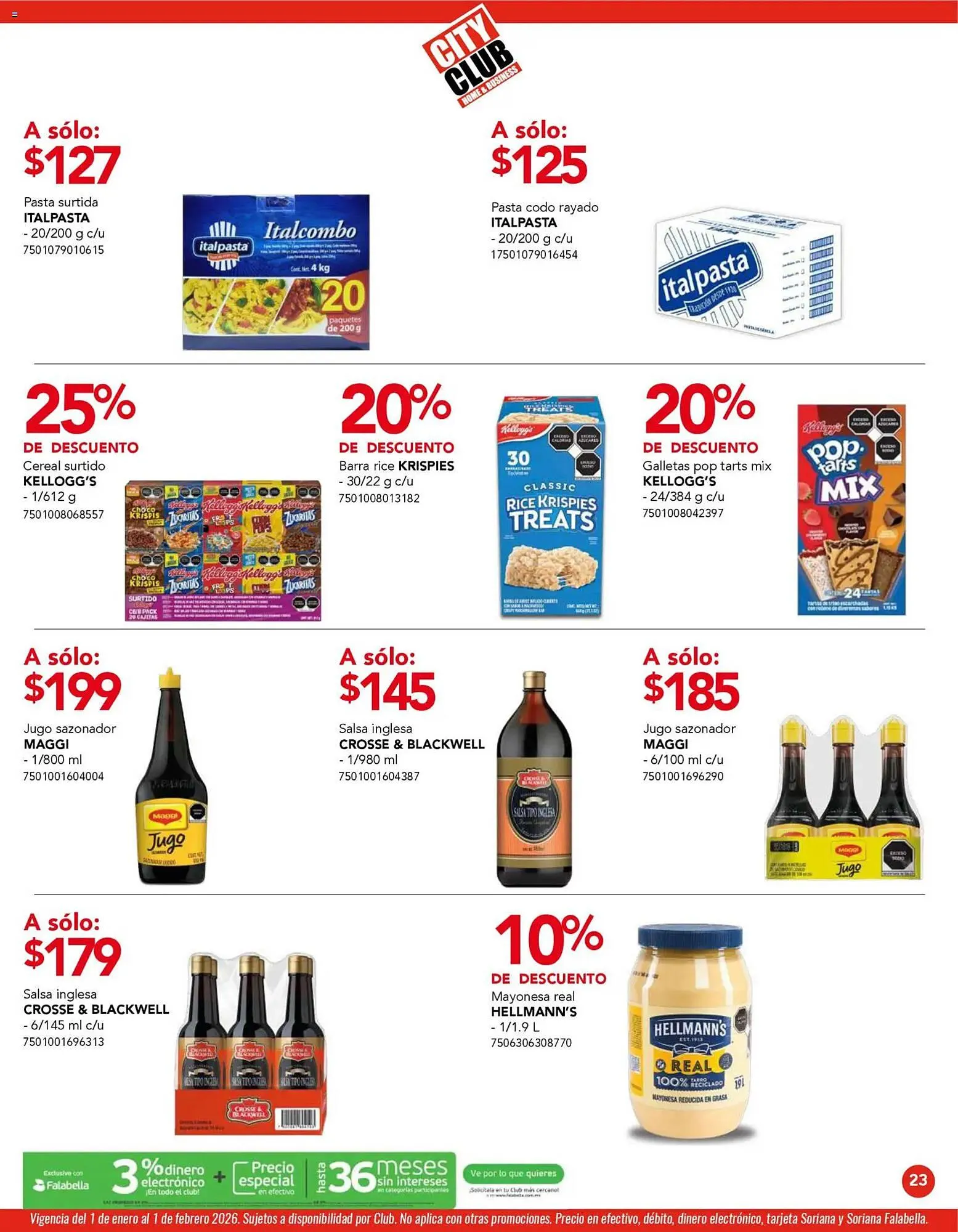 Catálogo de Catálogo City Club 1 de enero al 1 de febrero 2026 - Pagina 23