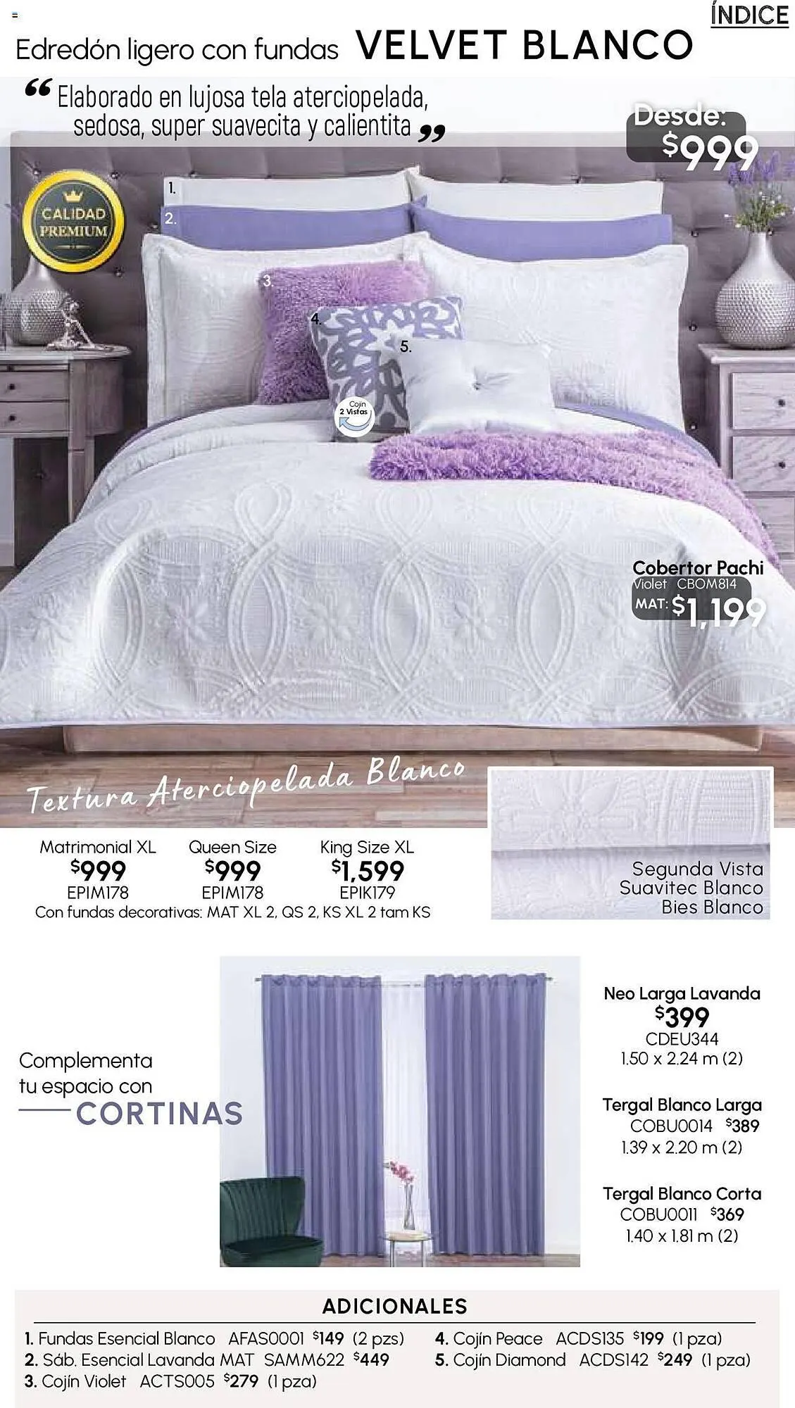 Catálogo de Catálogo Colchas Concord 13 de julio al 20 de julio 2023 - Pagina 46