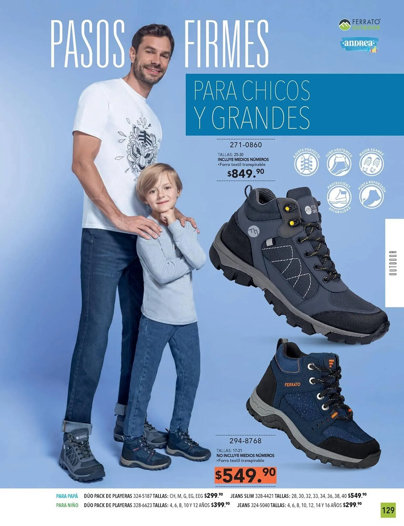 Catálogo de Catálogo Andrea 4 de septiembre al 27 de enero 2024 - Pagina 129