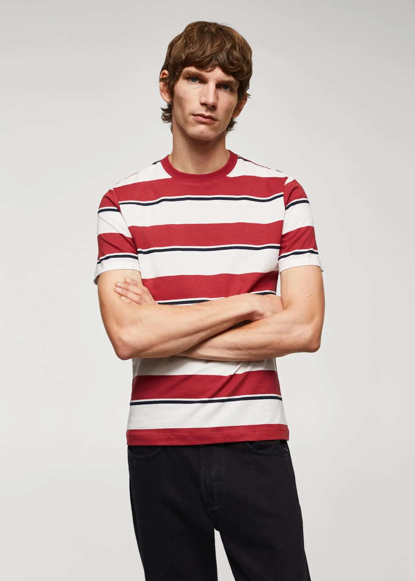 Camiseta 100% algodón rayas