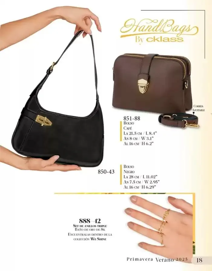 Catálogo de Catálogo Cklass Bolsos Primavera Verano 7 de enero al 30 de junio 2025 - Pagina 10