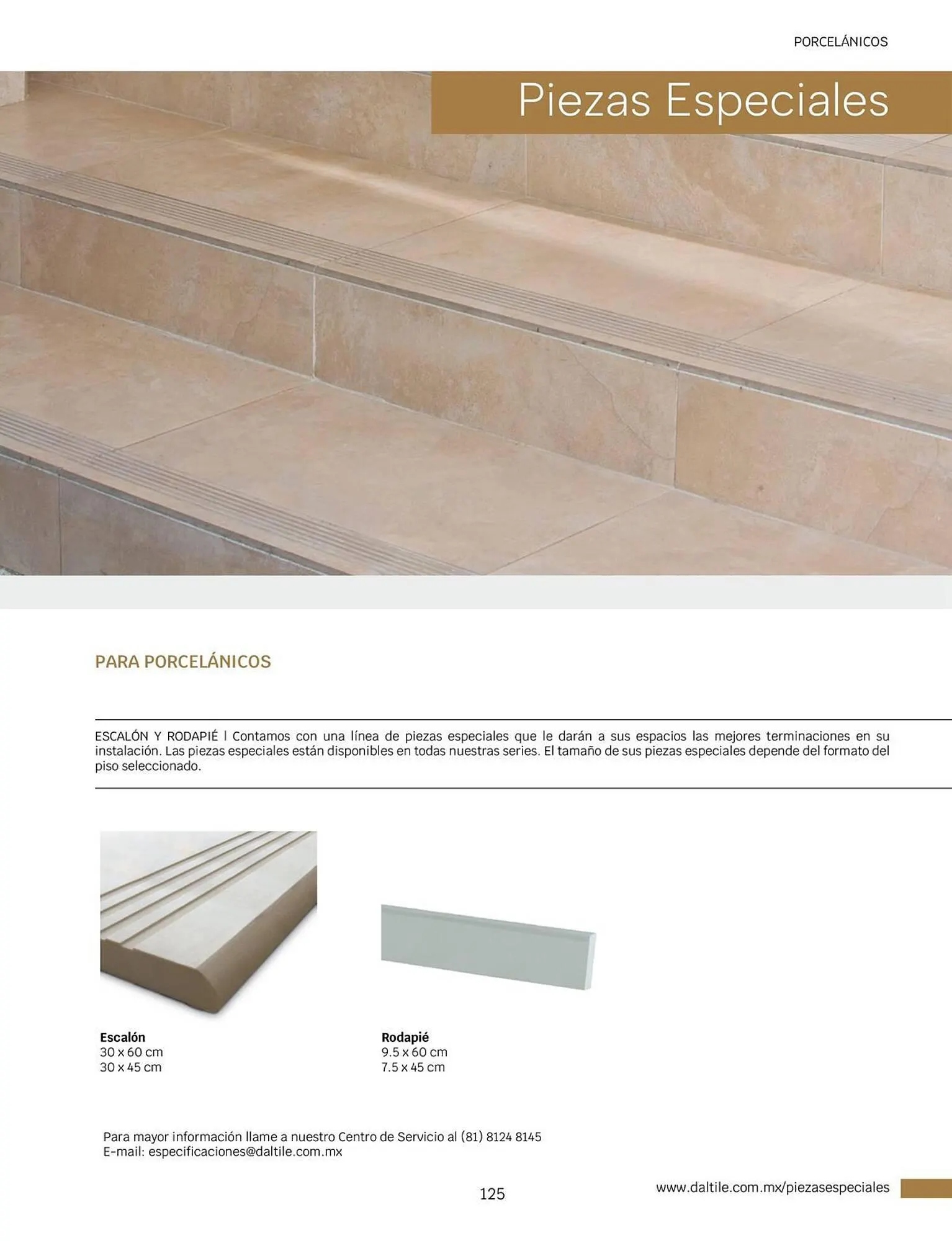 Catálogo de Catálogo Daltile 1 de enero al 31 de diciembre 2024 - Pagina 125