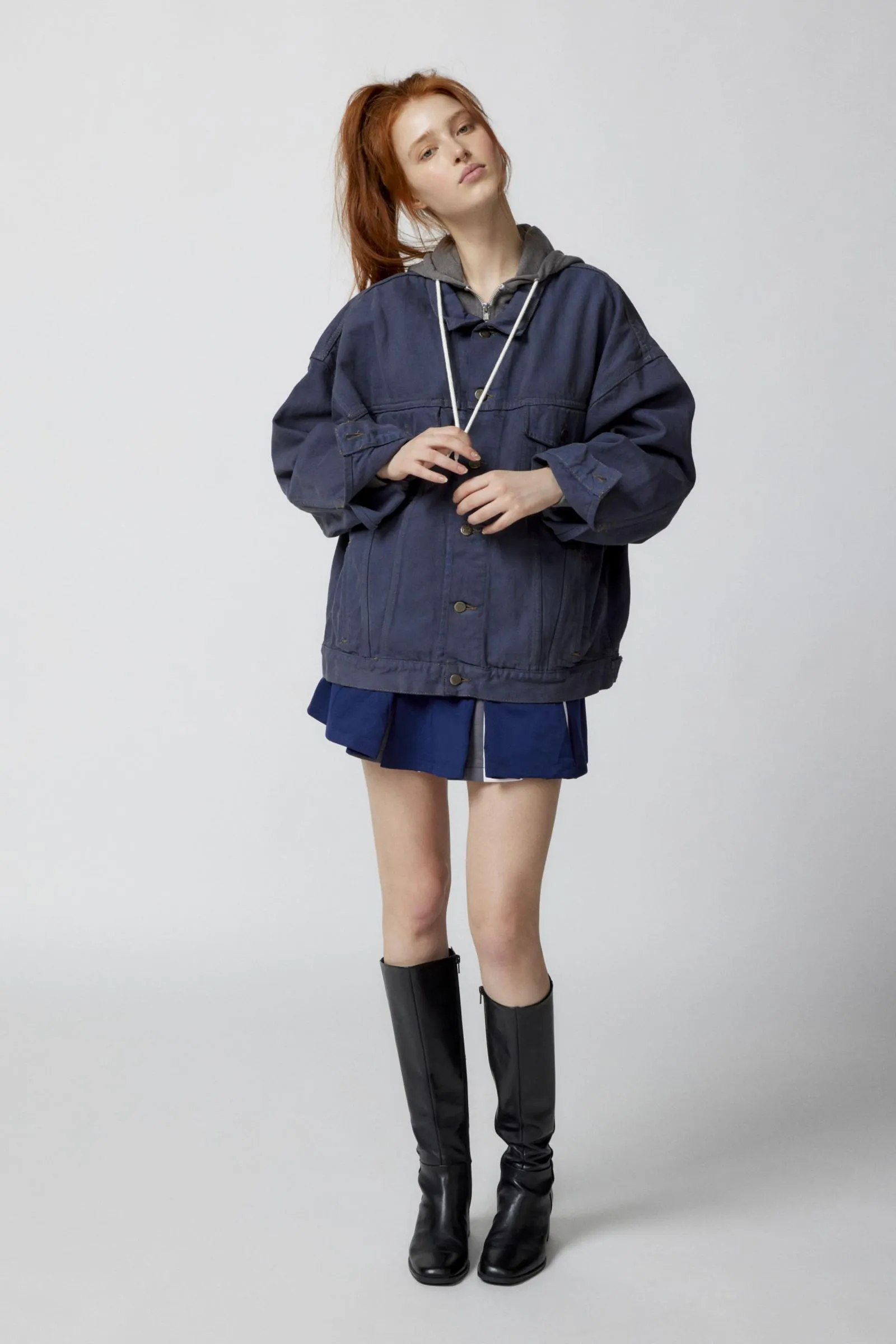 Urban Renewal Remade Overdyed Denim Jacket