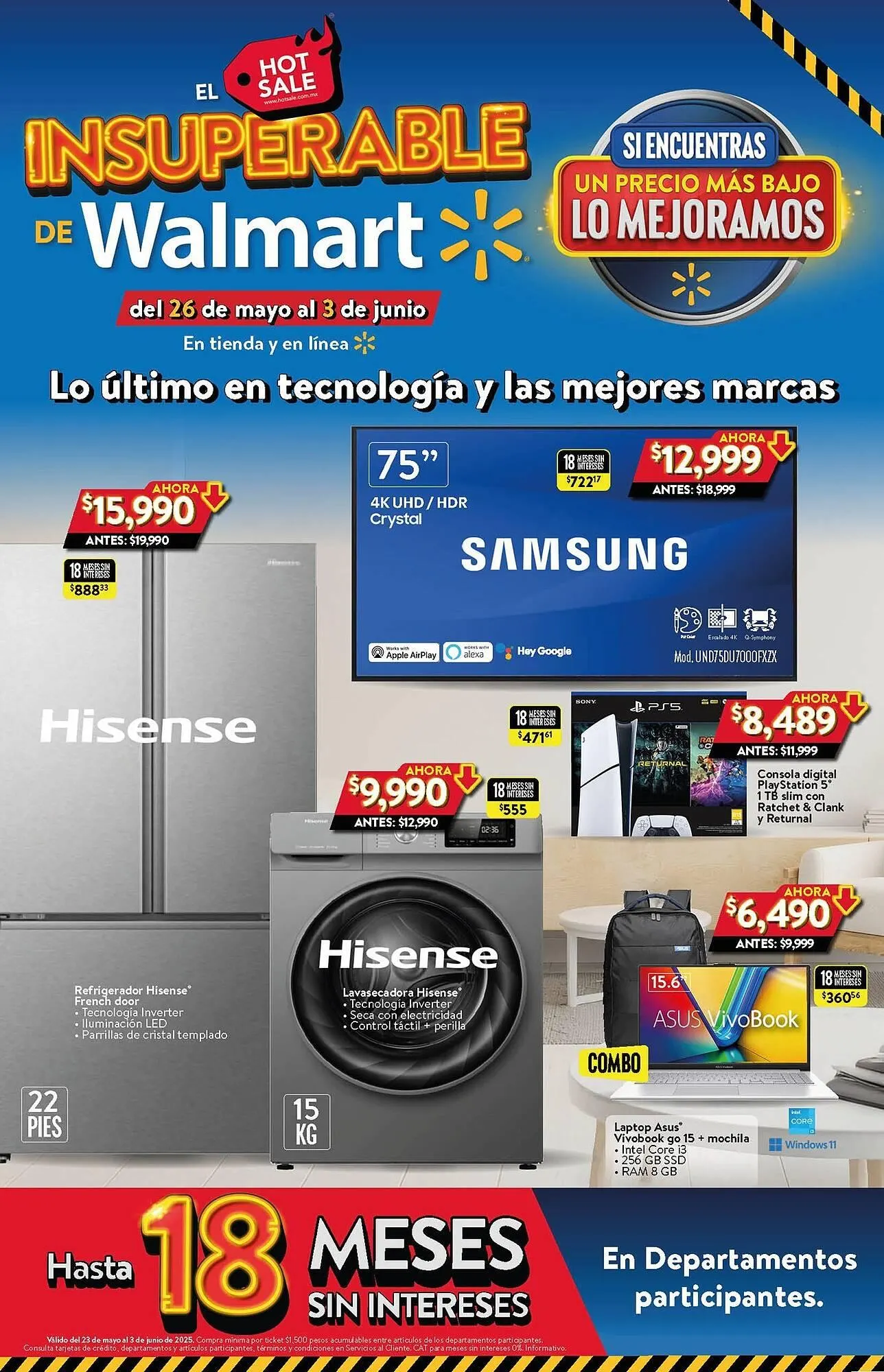 Catálogo de Catálogo Walmart 26 de mayo al 3 de junio 2025 - Pagina 1