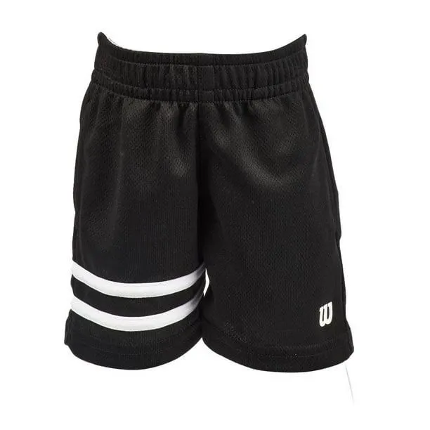 Short Wilson Niño 3X con Líneas Negro