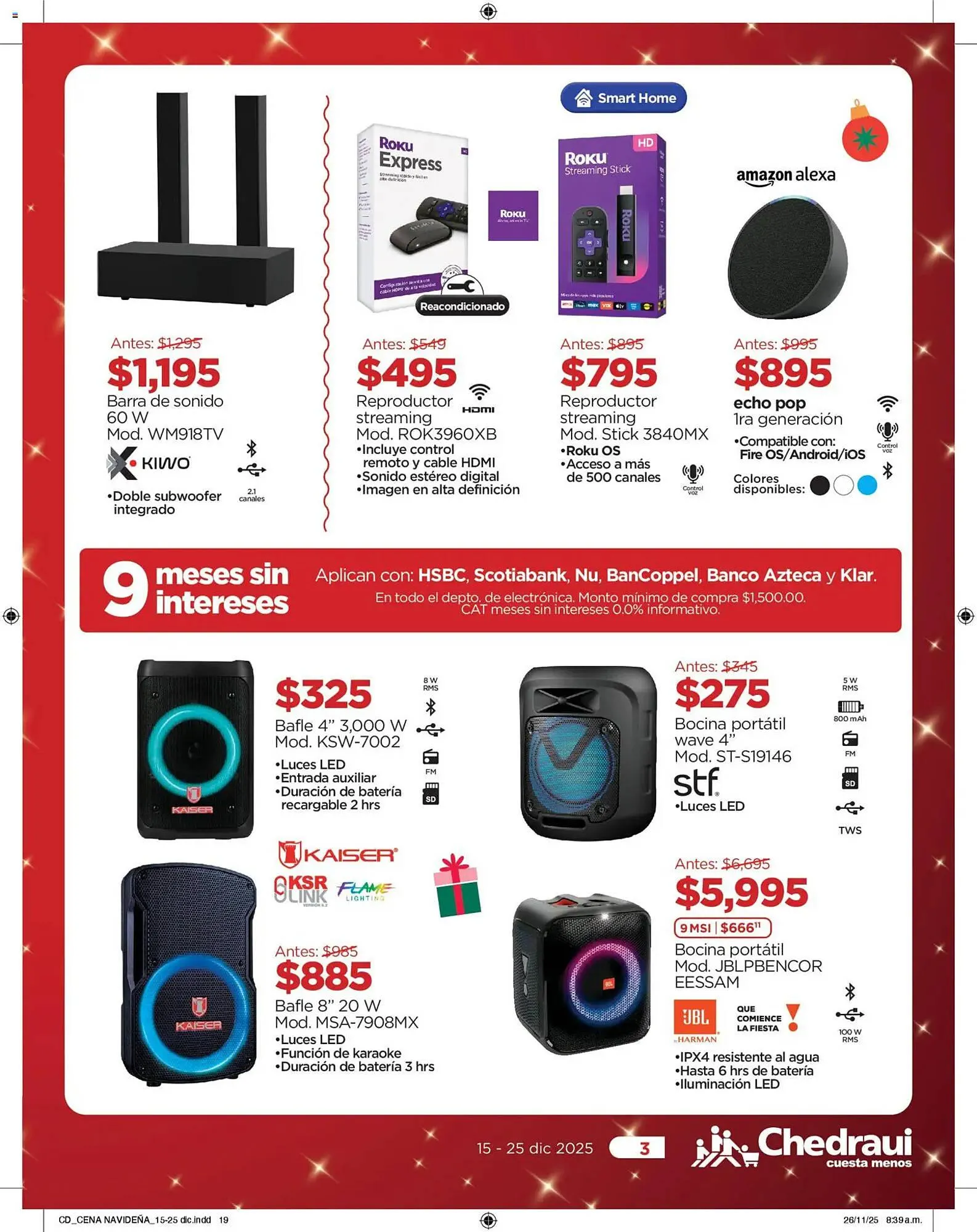 Catálogo de Folleto Chedraui 15 de diciembre al 26 de diciembre 2025 - Pagina 18