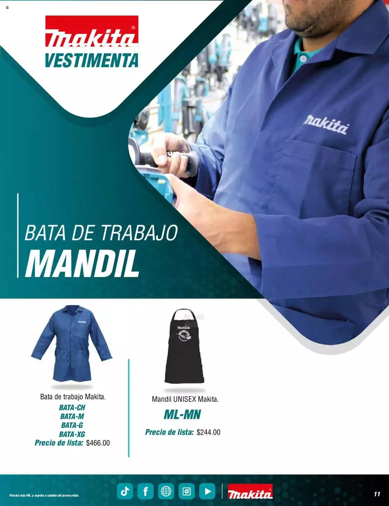 Catálogo de Makita catálogo publicidad 22 de marzo al 31 de diciembre 2023 - Pagina 11