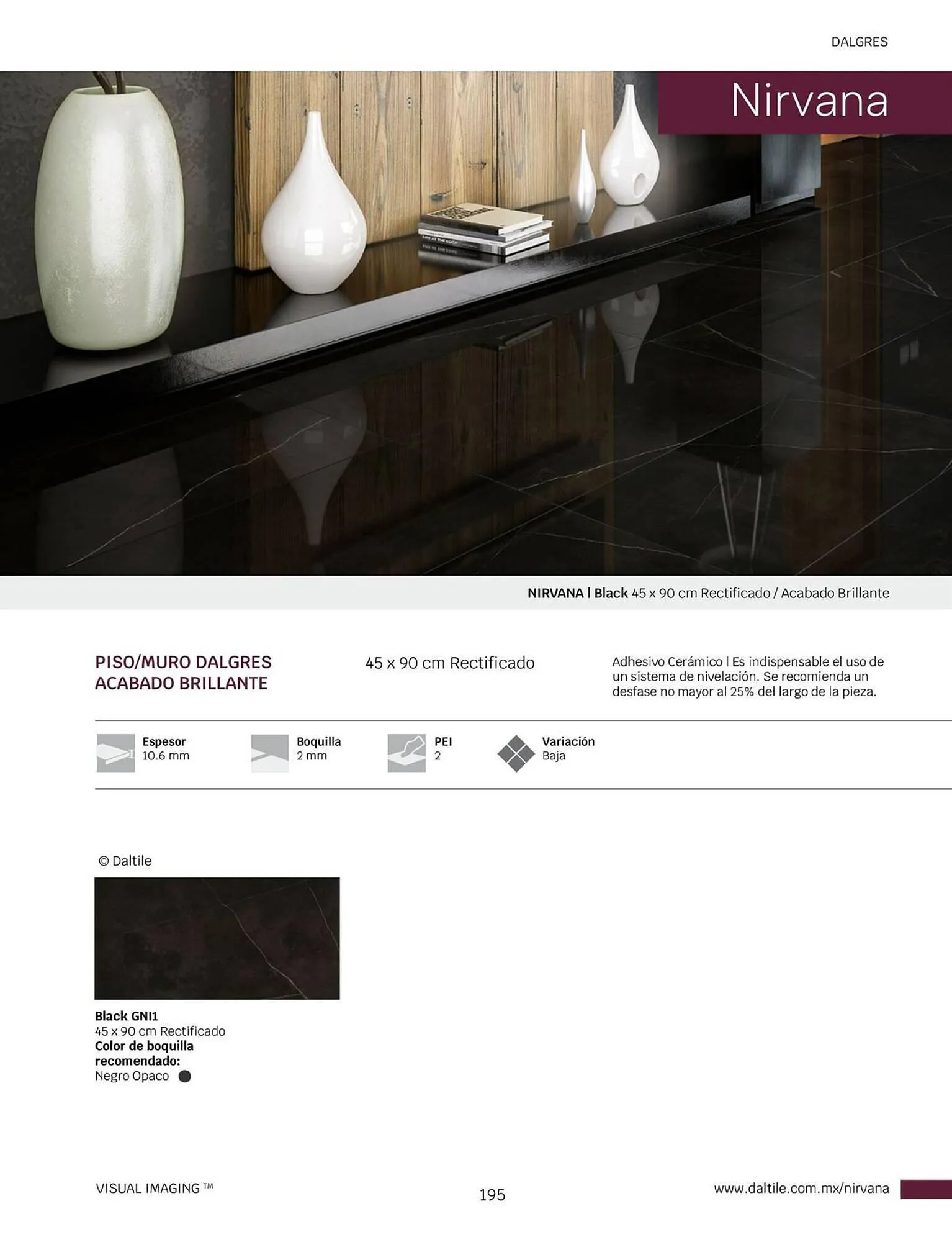 Catálogo de Catálogo Daltile 1 de enero al 31 de diciembre 2024 - Pagina 195