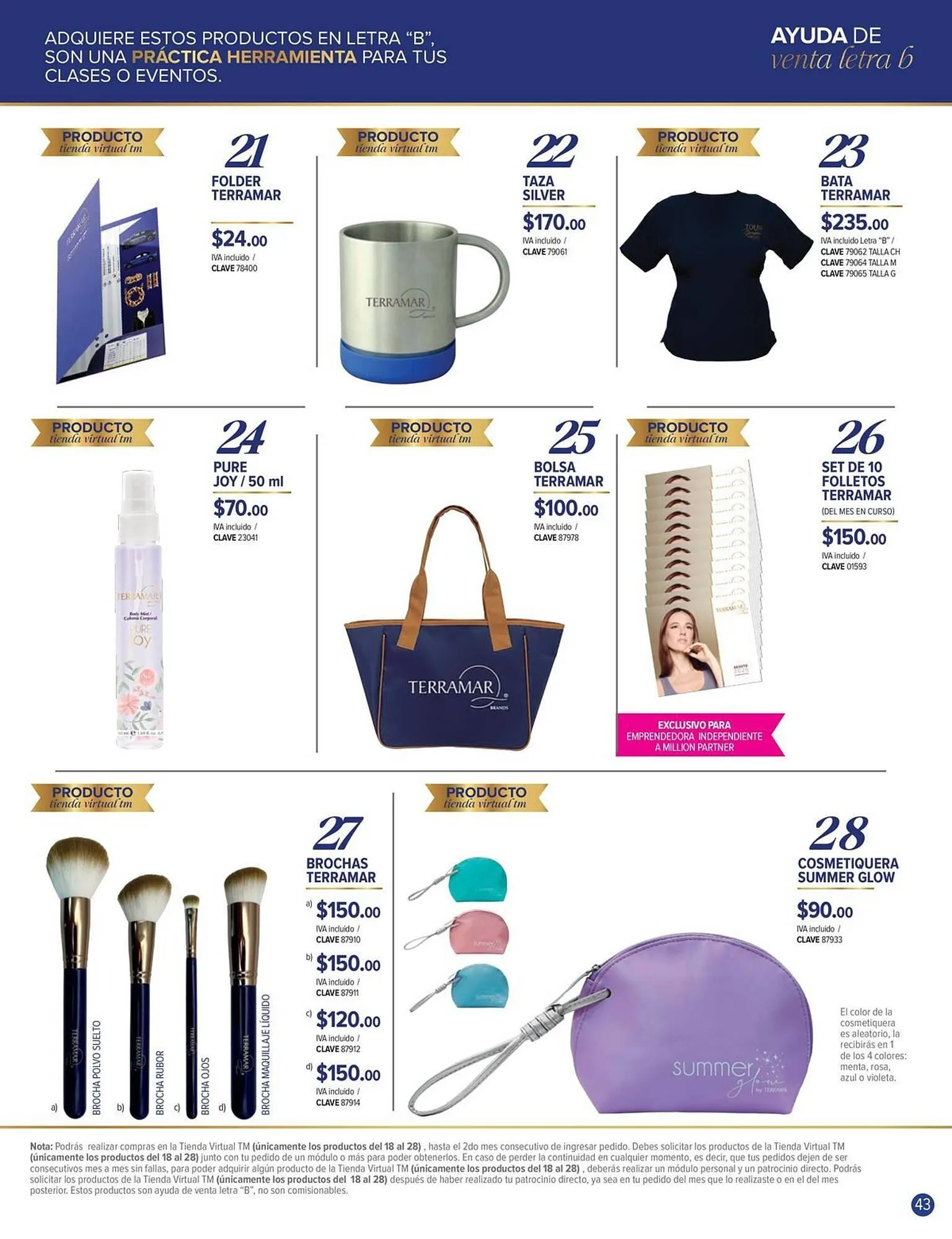 Catálogo de Catálogo Terramar Brands 1 de agosto al 31 de agosto 2025 - Pagina 43