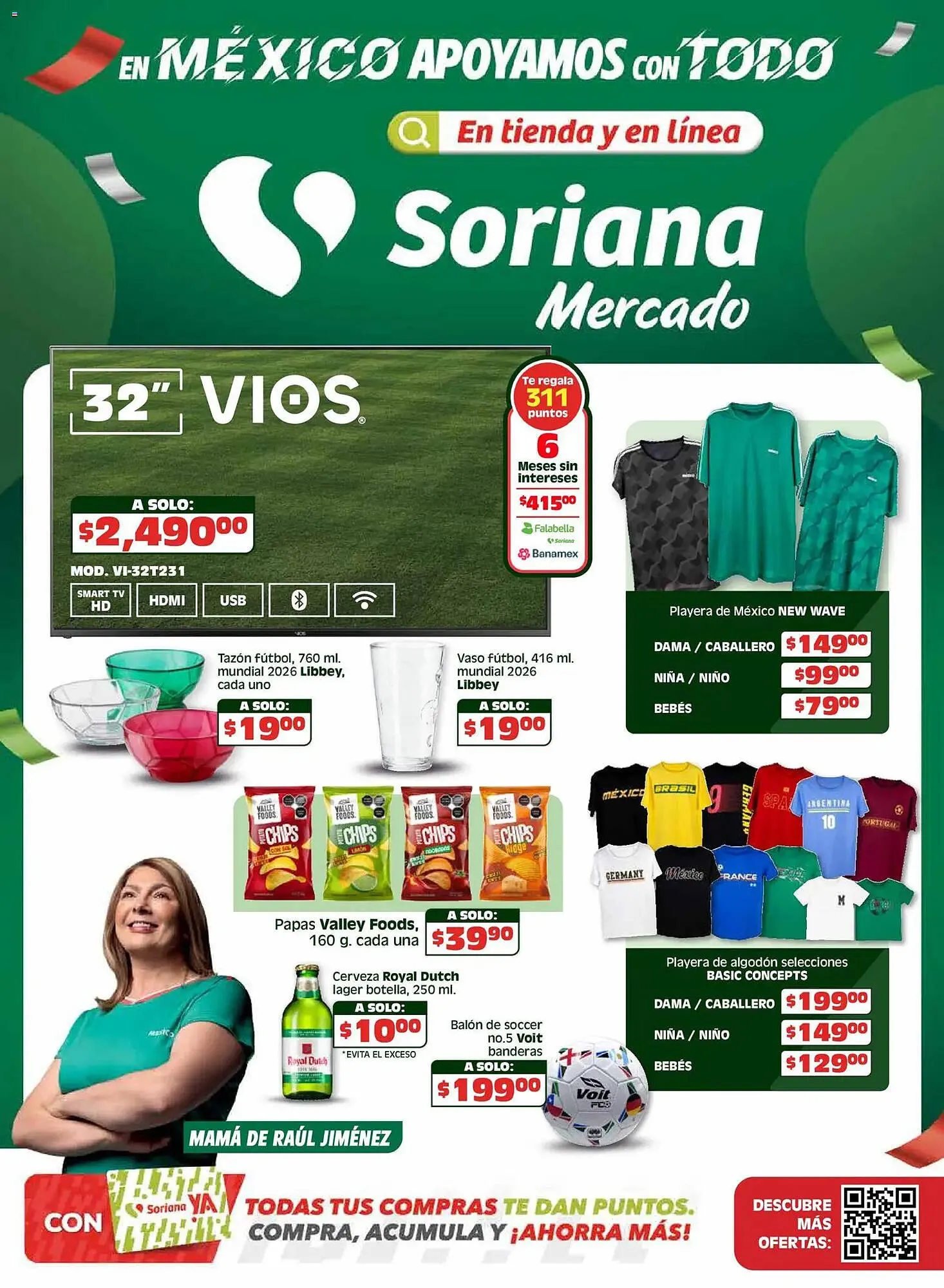 Catálogo de Folleto Soriana Mercado 15 de abril al 22 de abril 2026 - Pagina 1