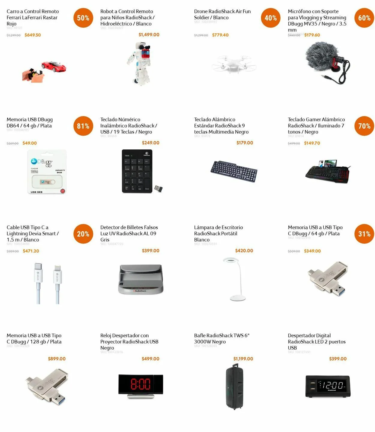 Catálogo de Radio Shack Oferta actual 13 de agosto al 28 de agosto 2025 - Pagina 3