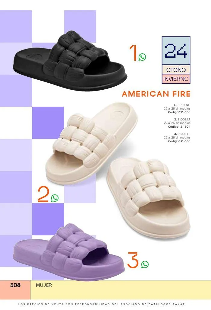 Catálogo de Pakar Mujer Otoño-Invierno 2024 26 de julio al 31 de diciembre 2024 - Pagina 308