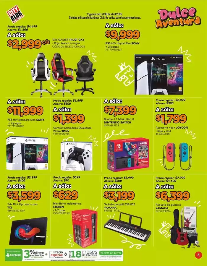 Catálogo de Folleto 1 de abril al 30 de abril 2025 - Pagina 5