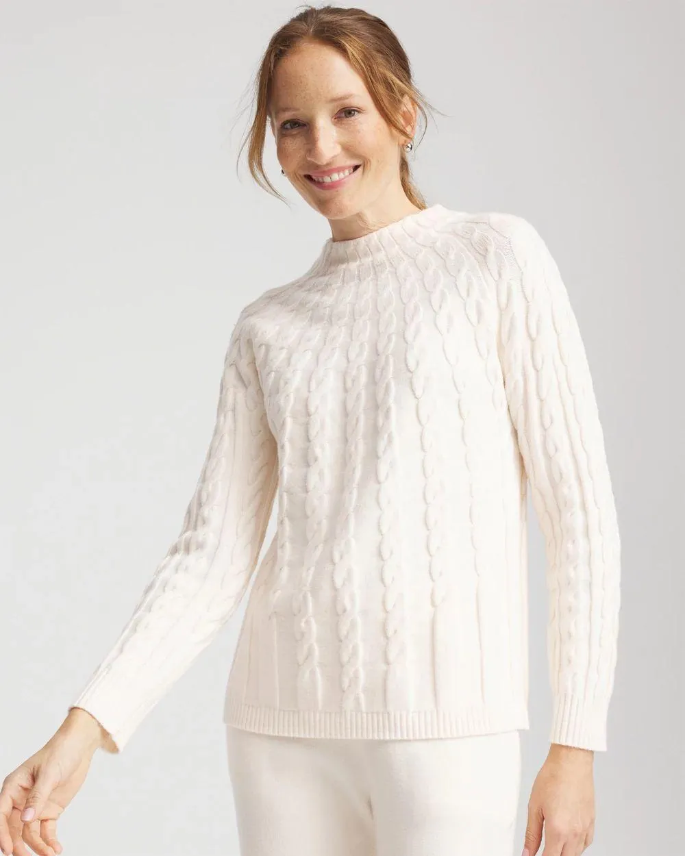 Zenergy ® Luxe Cable Sweater