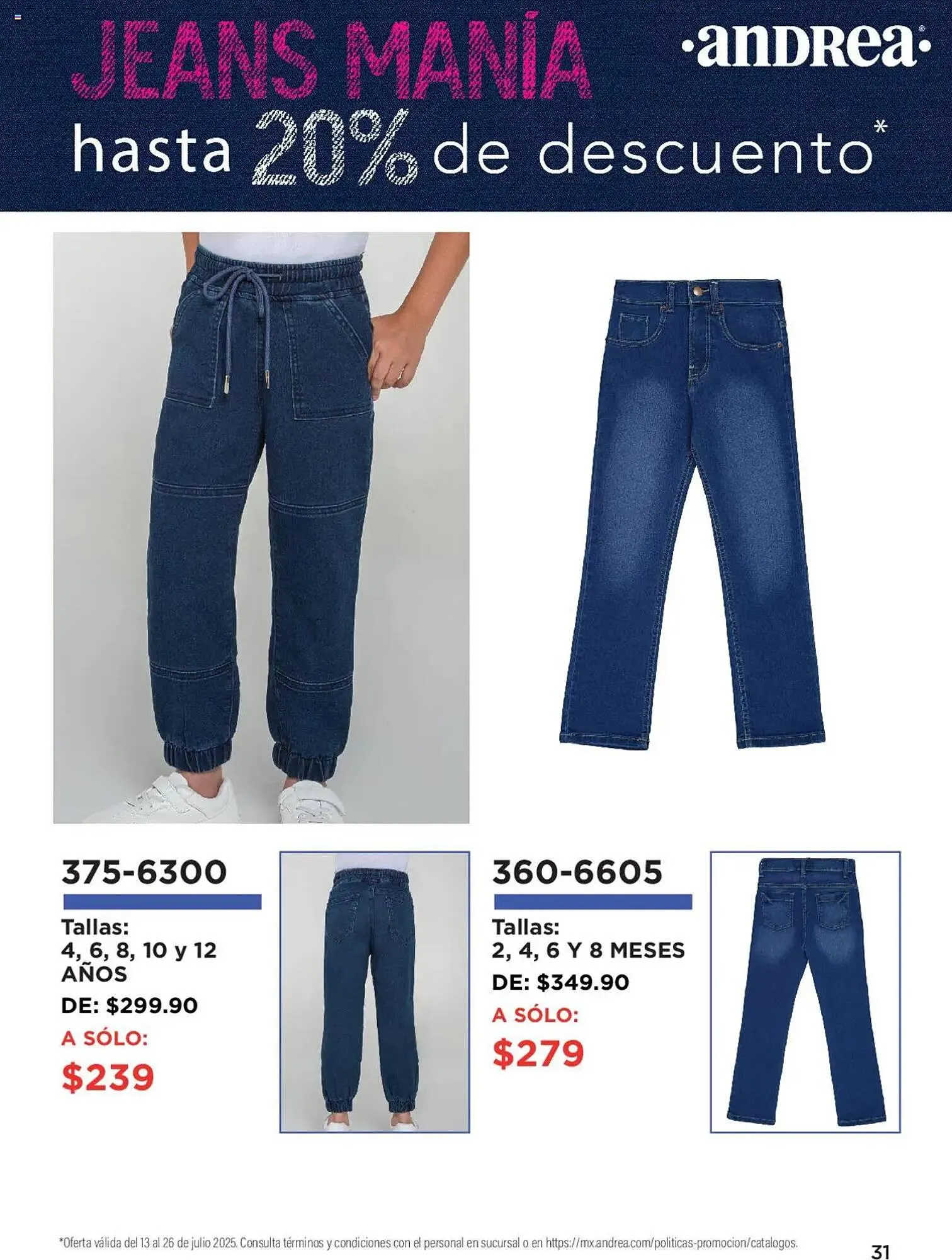 Catálogo de Catálogo Andrea 13 de julio al 27 de julio 2025 - Pagina 31