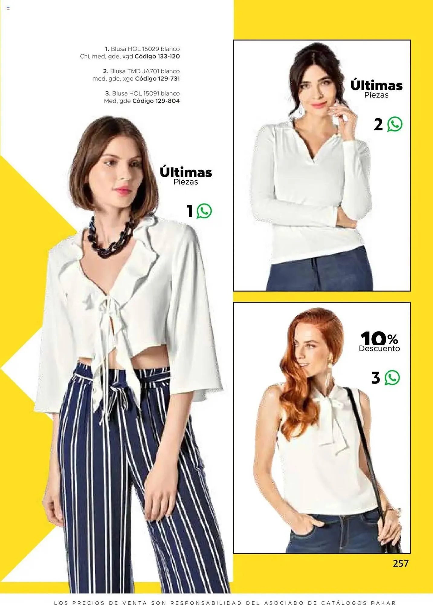 Catálogo de Catálogo SC Pakar 24 de julio al 1 de enero 2026 - Pagina 257