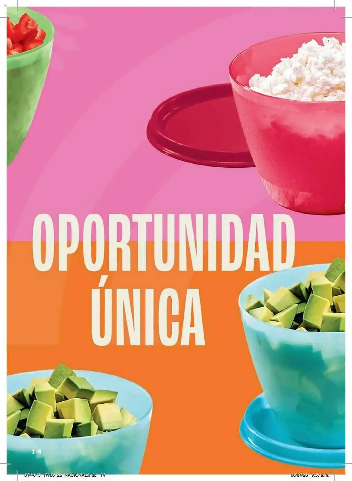 Catálogo de Catálogo Tupperware 18 de mayo al 14 de junio 2026 - Pagina 14