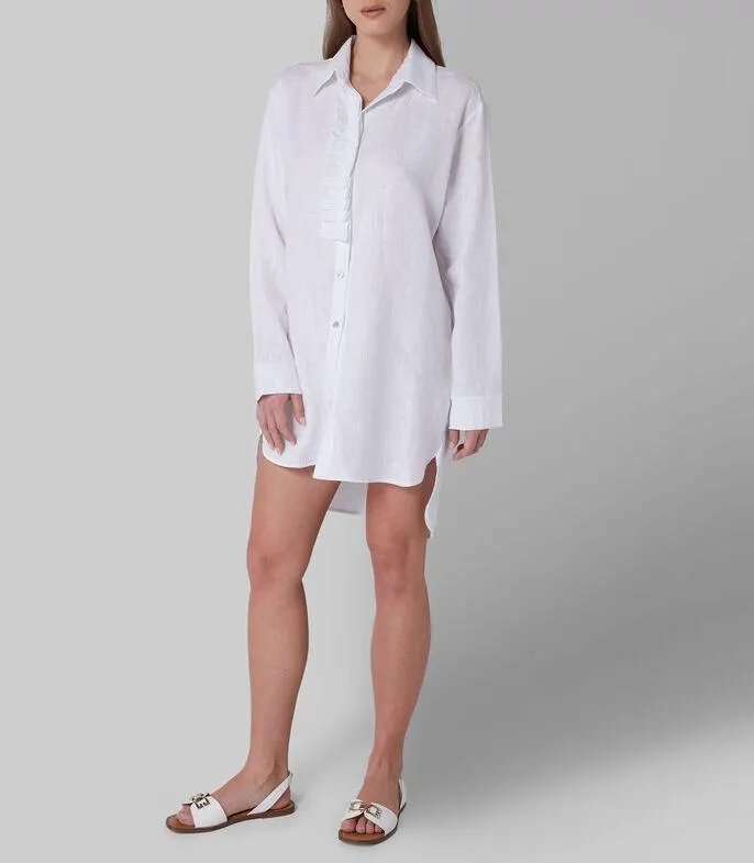 Camisa para playa con manga larga Mujer