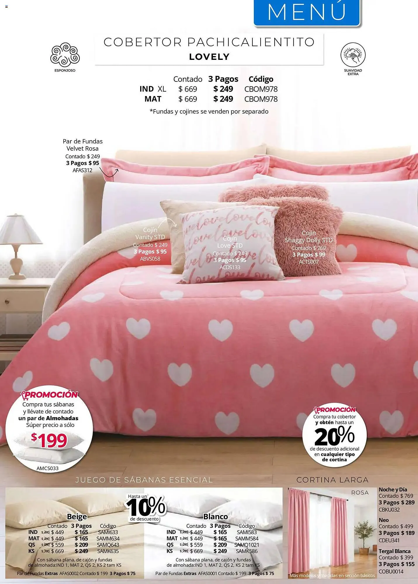 Catálogo de Catálogo Colchas Concord 1 de mayo al 1 de agosto 2026 - Pagina 292