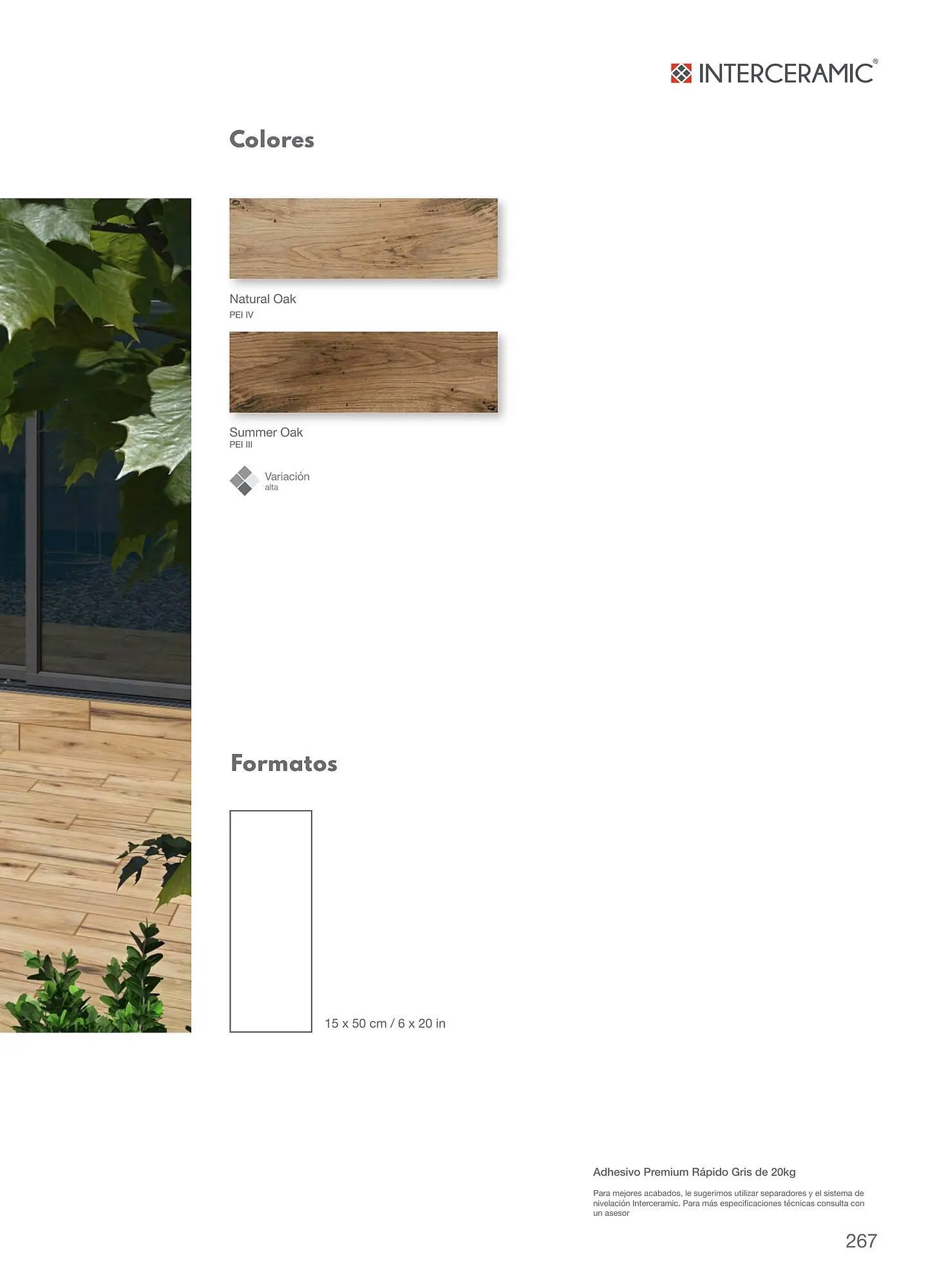Catálogo de Catálogo Interceramic 12 de marzo al 31 de diciembre 2024 - Pagina 267