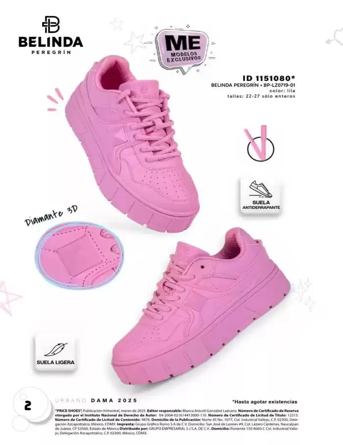 Catálogo de URBANO | DAMA | 2025 | 1E 17 de marzo al 31 de agosto 2025 - Pagina 2