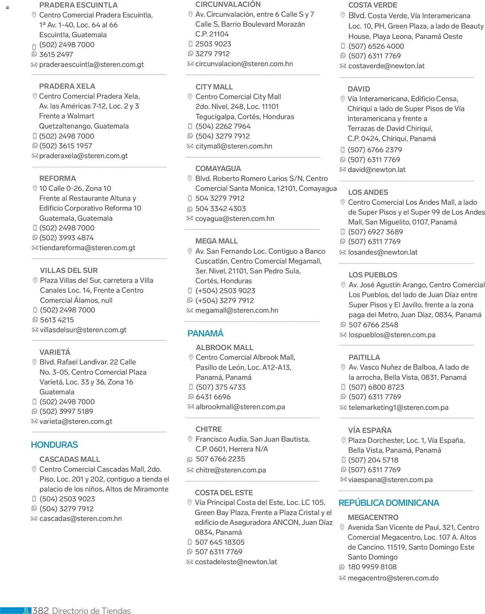 Catálogo de Catálogo Steren 1 de enero al 1 de enero 2027 - Pagina 394