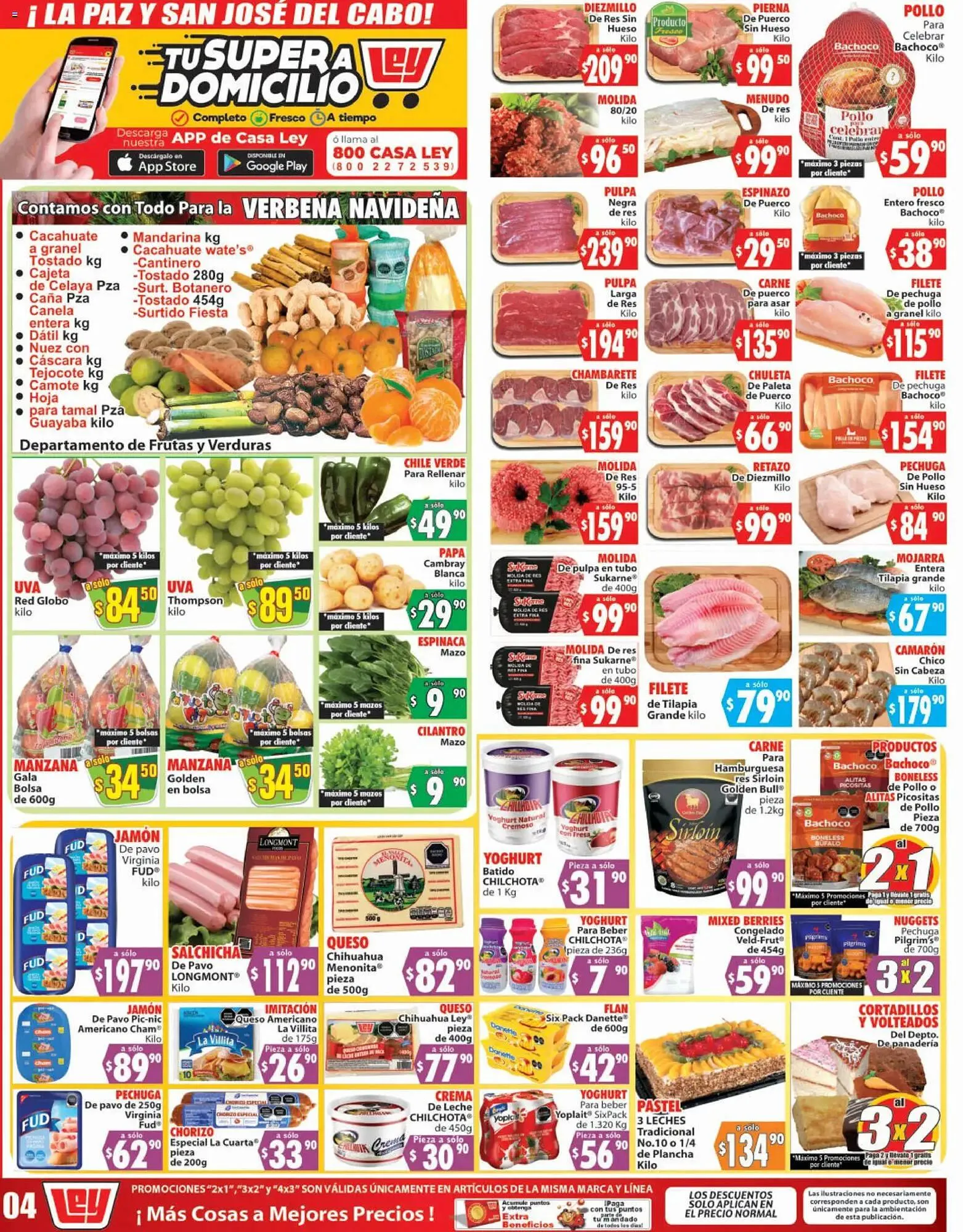 Catálogo de Folleto Casa Ley 27 de diciembre al 29 de diciembre 2025 - Pagina 2