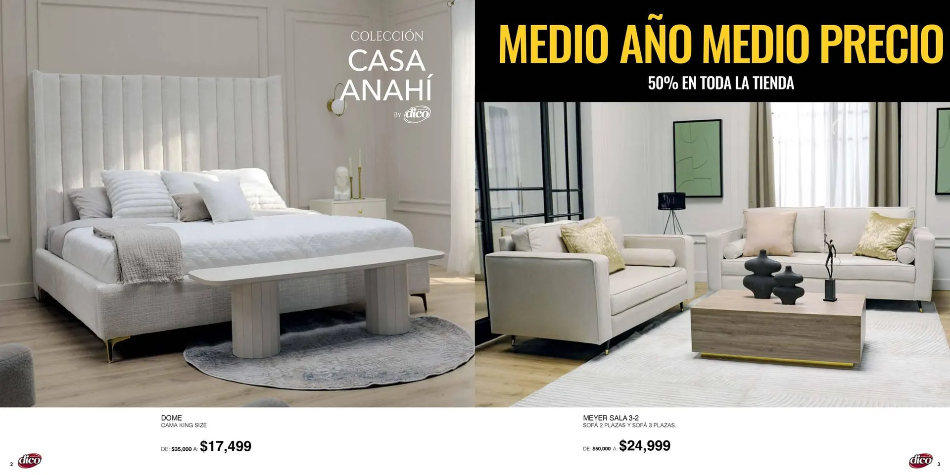 Catálogo de Catálogo Muebles Dico 12 de agosto al 31 de agosto 2025 - Pagina 2