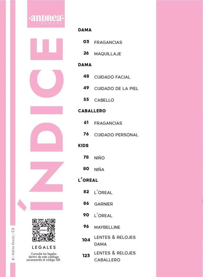 Catálogo de ANDREA | BELLEZA INTEGRAL DAMA 2 de mayo al 29 de junio 2024 - Pagina 56