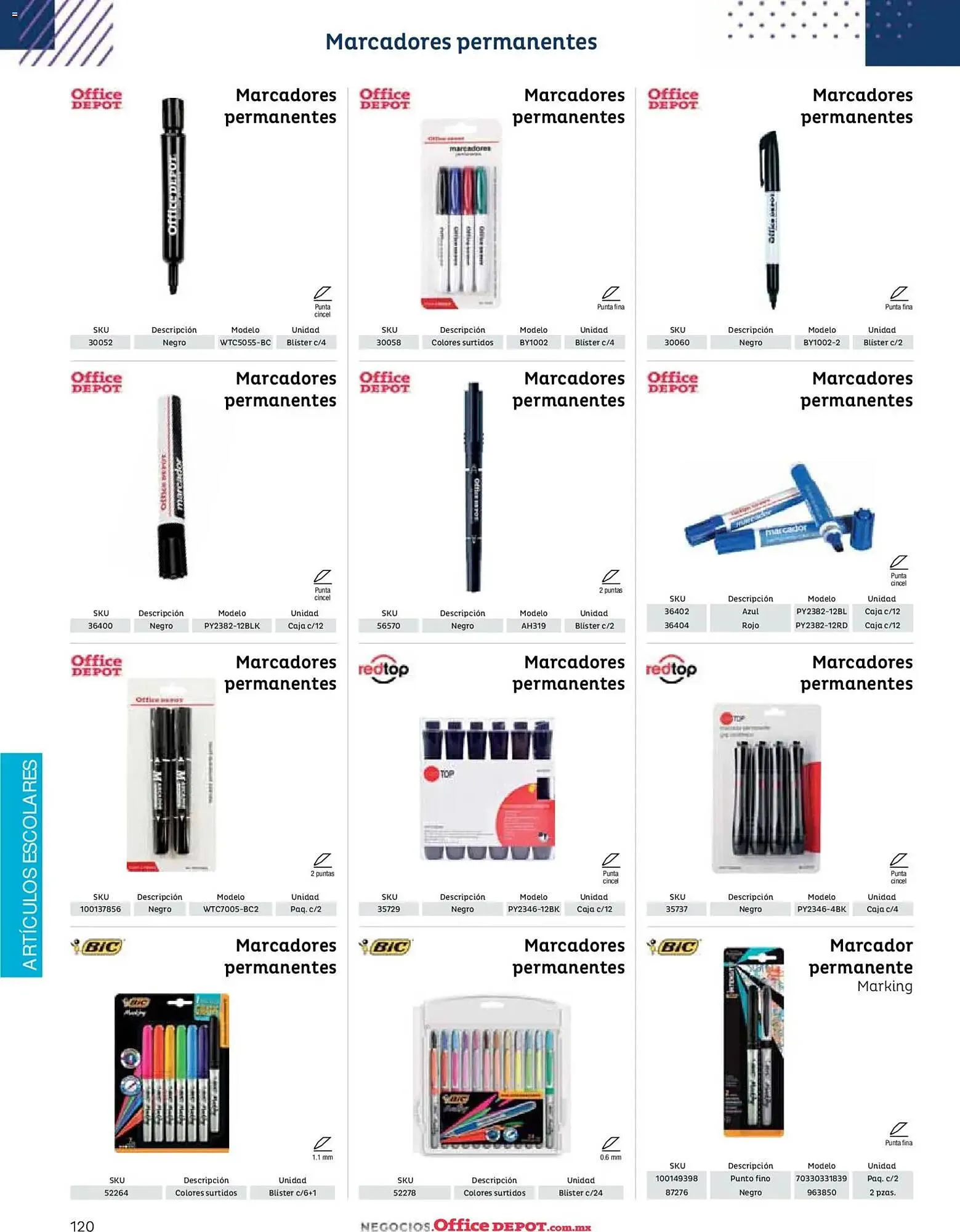 Catálogo de Catálogo Office Depot 12 de enero al 1 de enero 2027 - Pagina 122