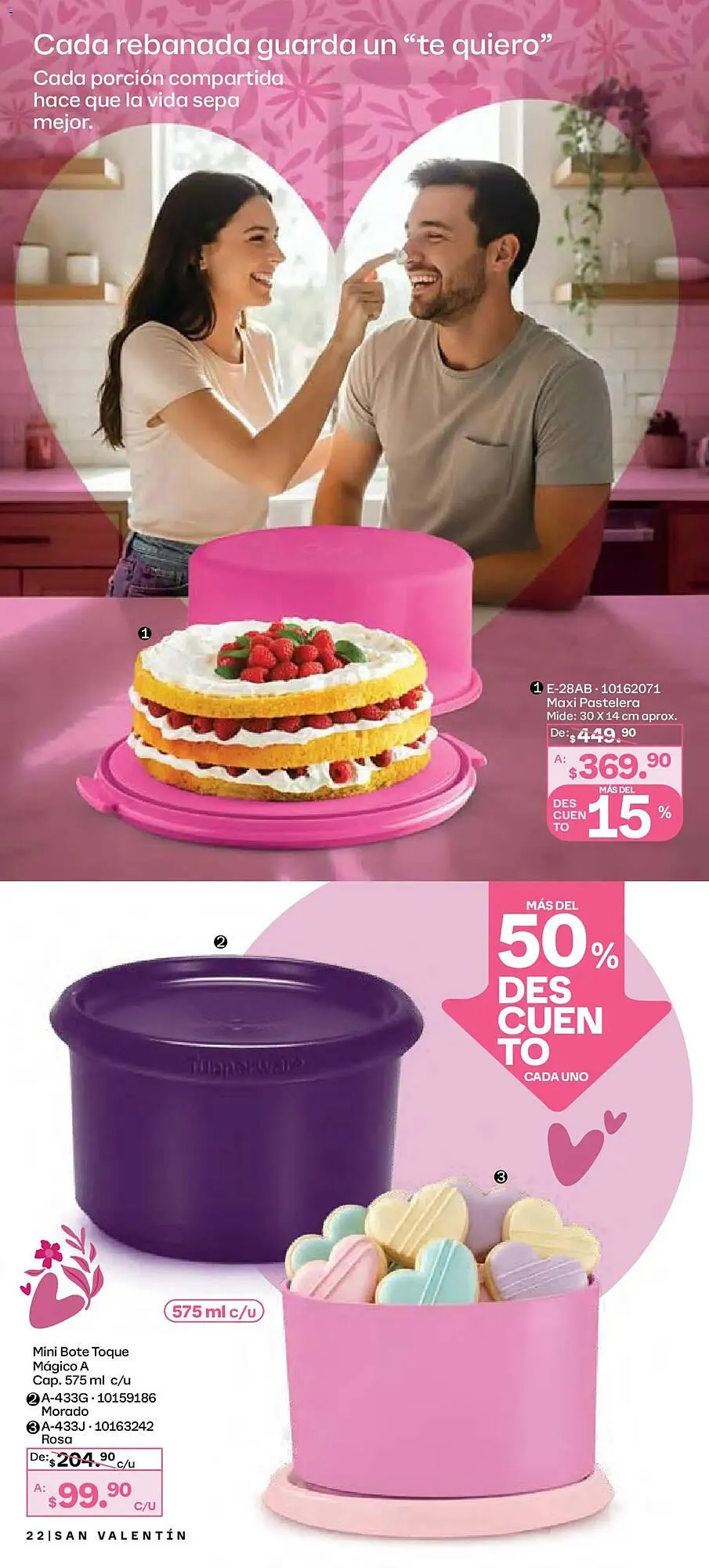 Catálogo de Catálogo Tupperware 29 de diciembre al 26 de enero 2026 - Pagina 22